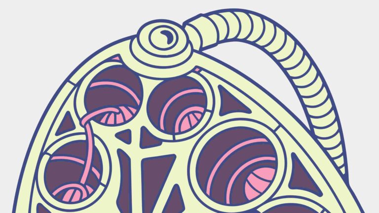 Abstract Stained Glass Inspired Design Element, vector design Generative AI