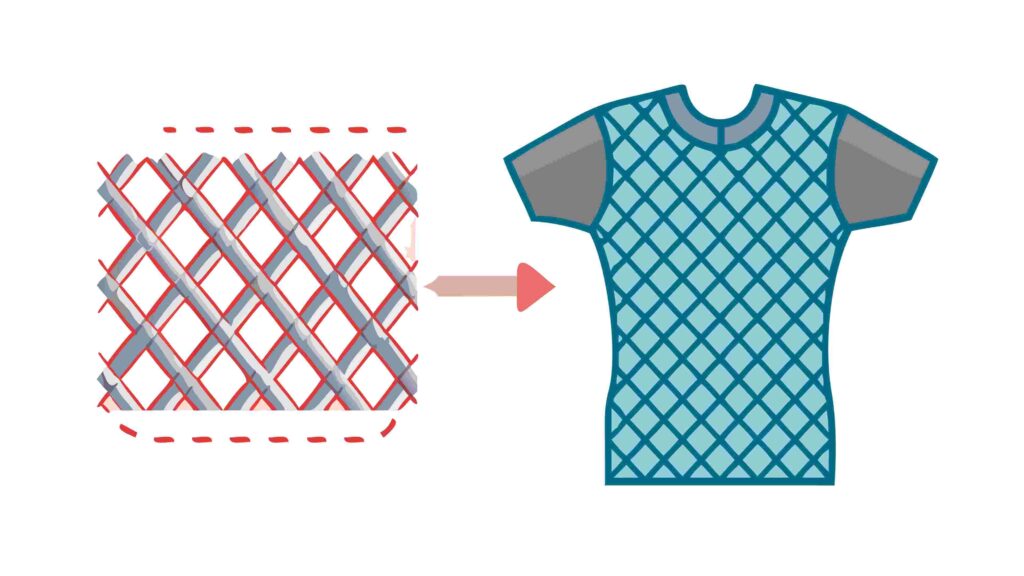 Seamless Pattern Transformation into Stylish T-Shirt Design, vector design Generative AI