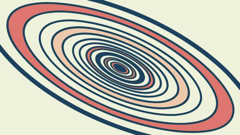 Dynamic Abstract Swirl Design Element, vector design Generative AI