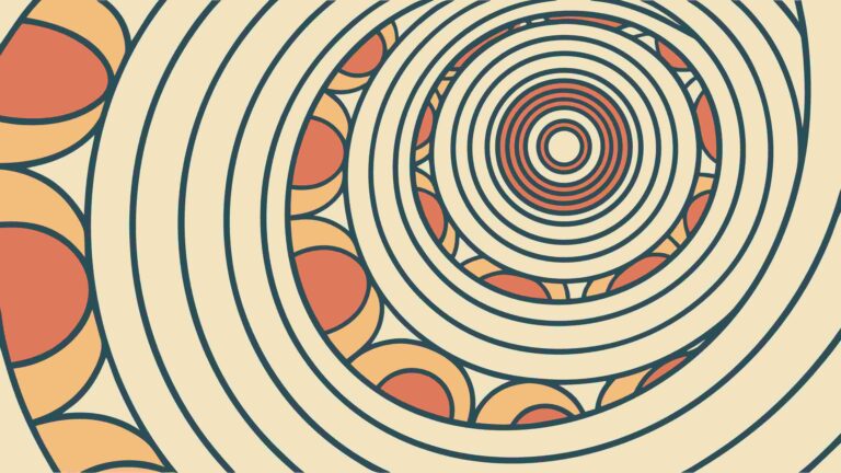 Organic Swirling Pattern Abstract Background, vector design Generative AI