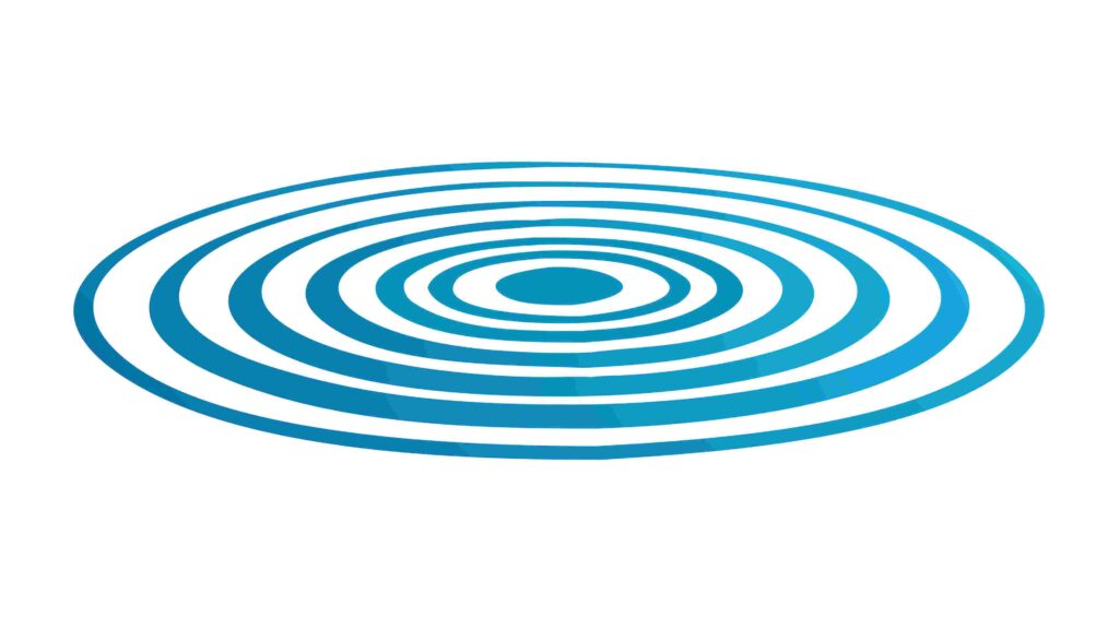 Abstract Water Ripples Design Element, vector design Generative AI