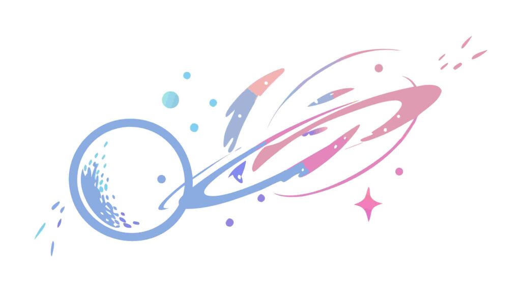 Retro Space Rocket with Dynamic Cosmic Trail, vector design Generative AI