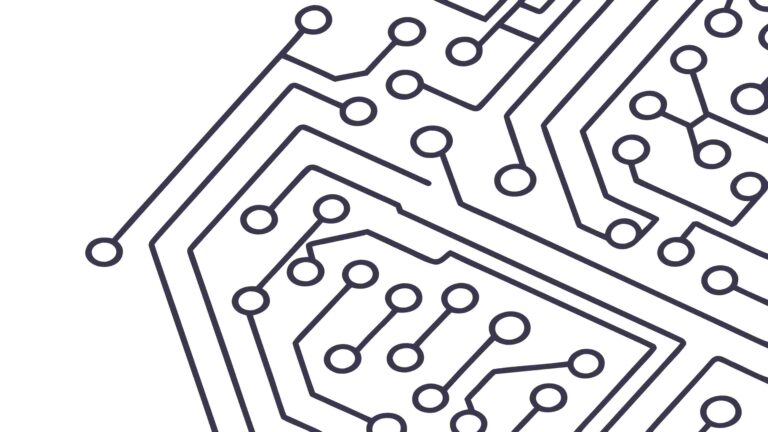 Modern Circuit Board Electronic Design, vector design Generative AI