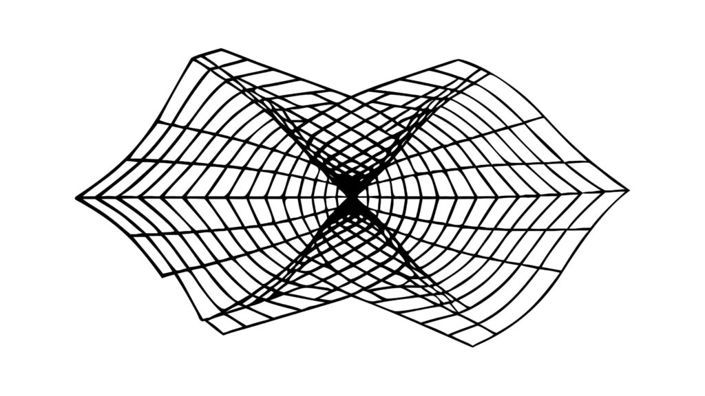 Abstract Geometric Web Mesh Vector Background, vector design Generative AI