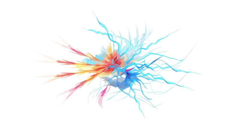 Abstract Energy Burst with Radiating Spikes Vector, vector design Generative AI