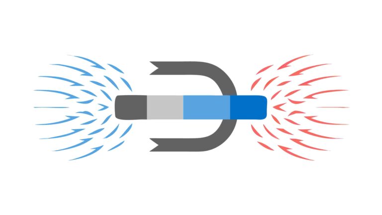 Abstract Magnetic Field Attraction Vector Graphic, vector design Generative AI