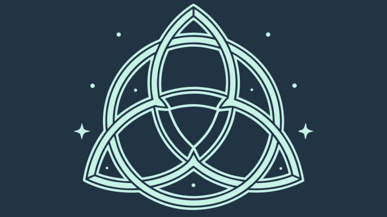 Celtic Knot Symbol for Unity & Eternity Vector, vector design Generative AI
