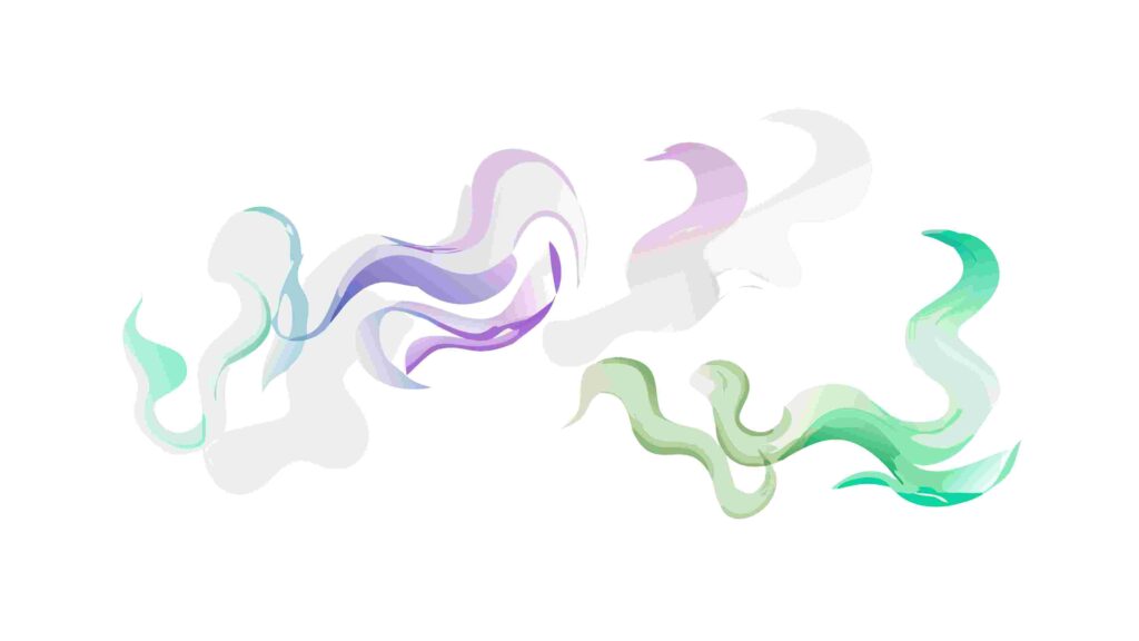 Subtle Abstract Cloud Swirls in Pastel Tones, vector design Generative AI
