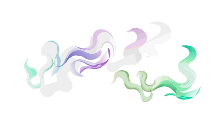 Subtle Abstract Cloud Swirls in Pastel Tones, vector design Generative AI