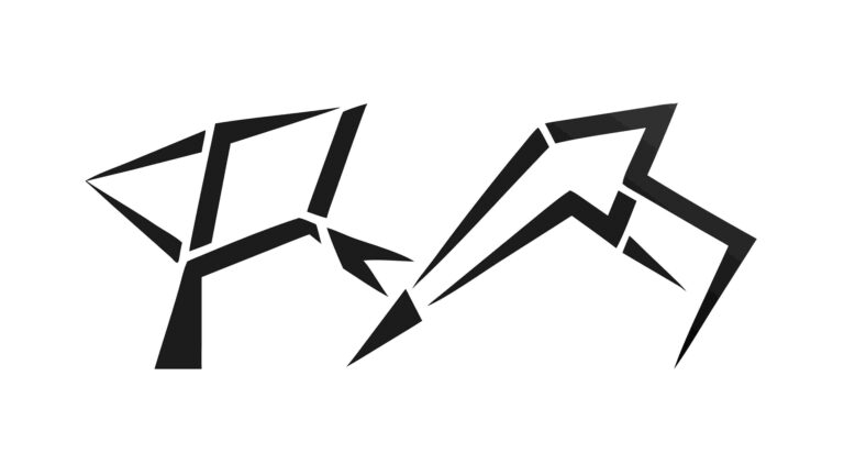Abstract Geometric Lightning or Fracture Lines, vector design Generative AI