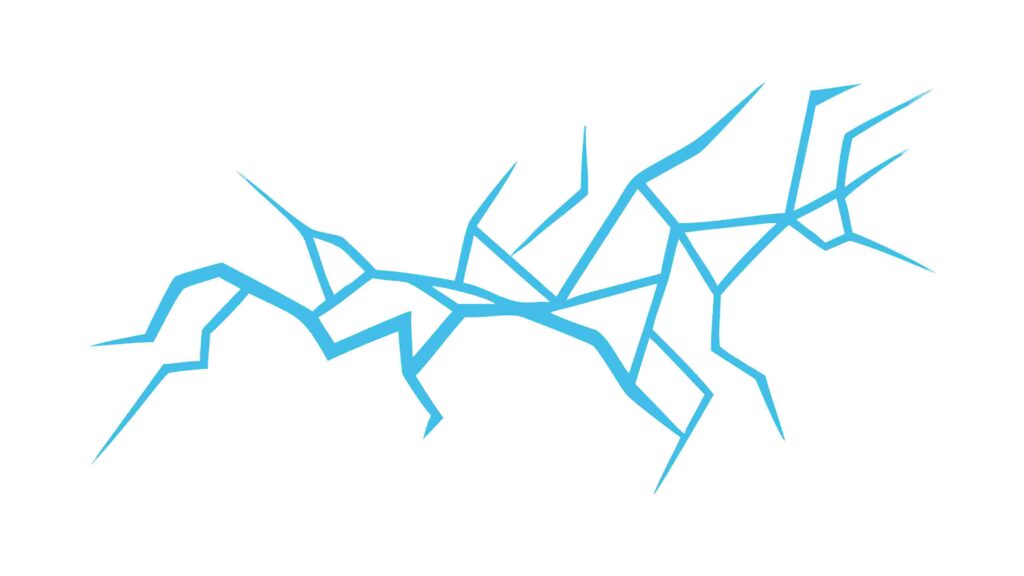 Abstract Cracking Ice or Glass Pattern Element, vector design Generative AI