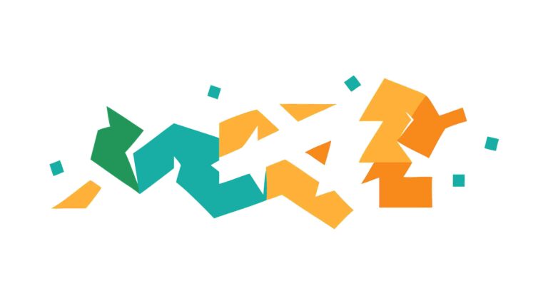 Abstract Geometric Shards in Warm Tones Design Element, vector design Generative AI