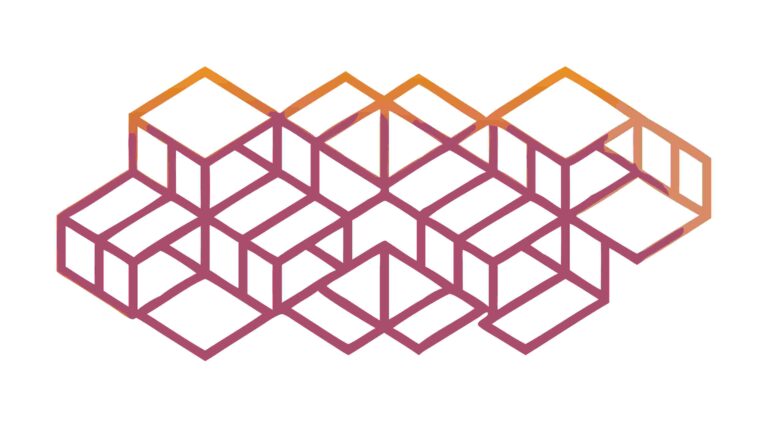Isometric Cubes Pattern for Abstract Backgrounds, vector design Generative AI