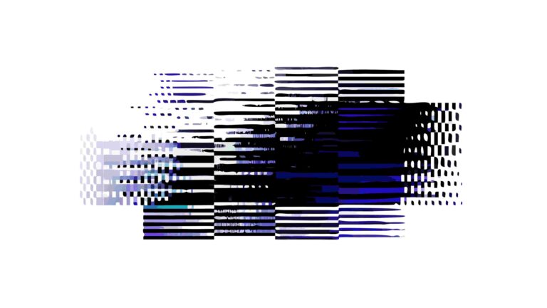 Distorted Horizontal Lines Abstract Background Design, vector design Generative AI
