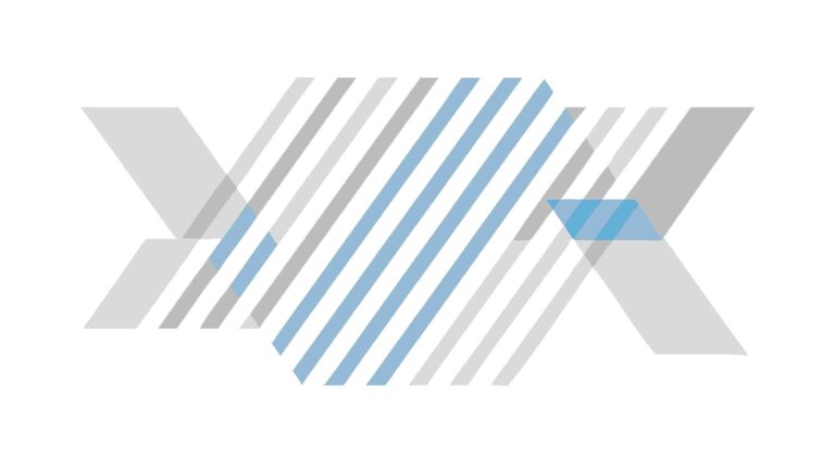 Abstract X-Shape with Dynamic Diagonal Lines Art, vector design Generative AI