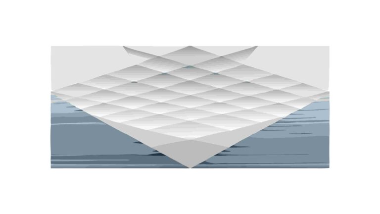 Abstract Wavy 3D Surface Geometric Pattern Design, vector design Generative AI