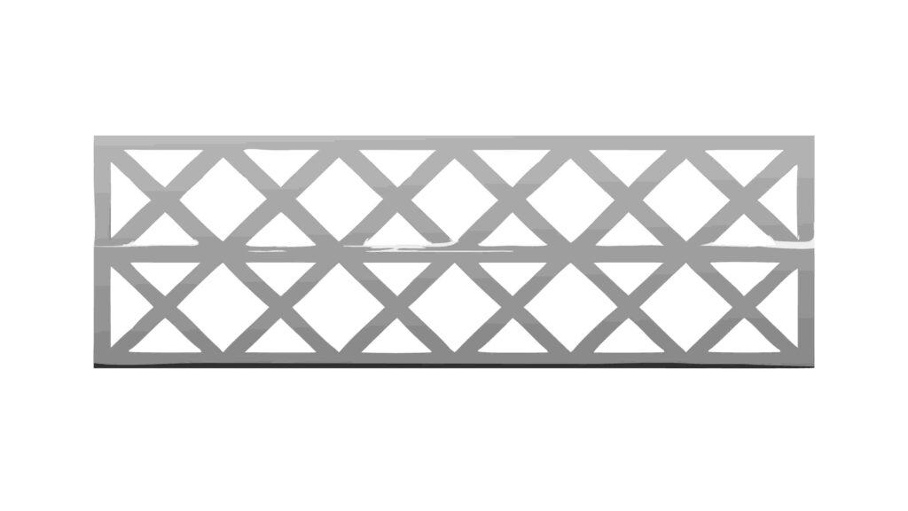 Geometric Criss-Cross Pattern for Modern Design, vector design Generative AI