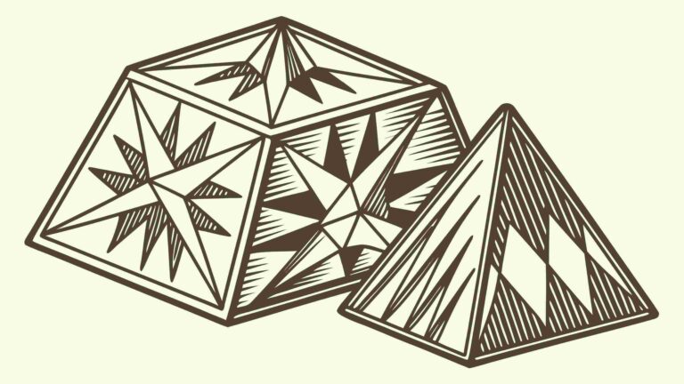 Abstract 3D Geometric Blocks Composition Vector Illustration, vector design Generative AI