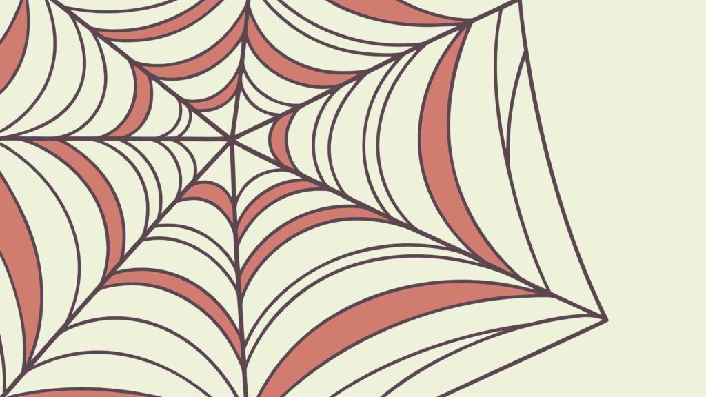 Rustic Spiderweb Pattern Abstract Texture Vector, vector design Generative AI