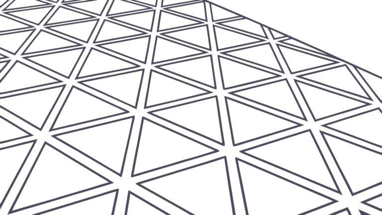 Modern Geometric Triangle Tile Seamless Pattern, vector design Generative AI