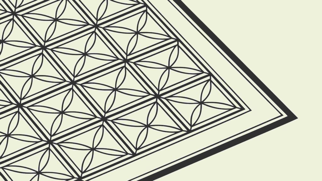 Abstract Geometric Grid Seamless Pattern Background, vector design Generative AI