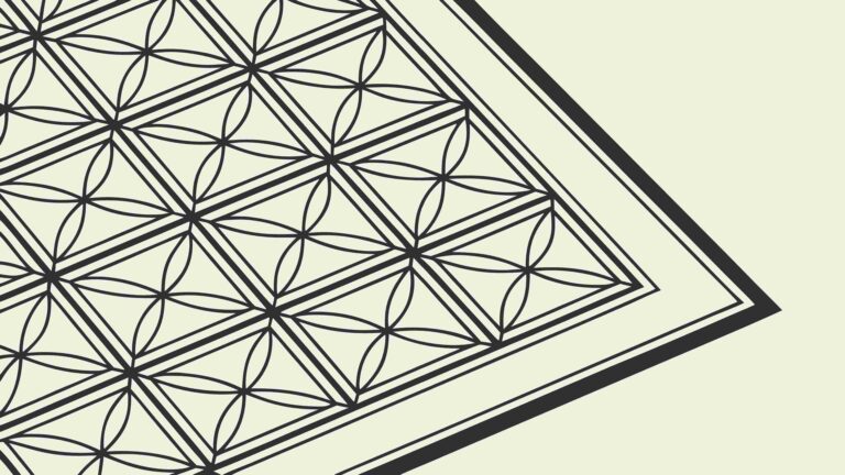 Abstract Geometric Grid Seamless Pattern Background, vector design Generative AI