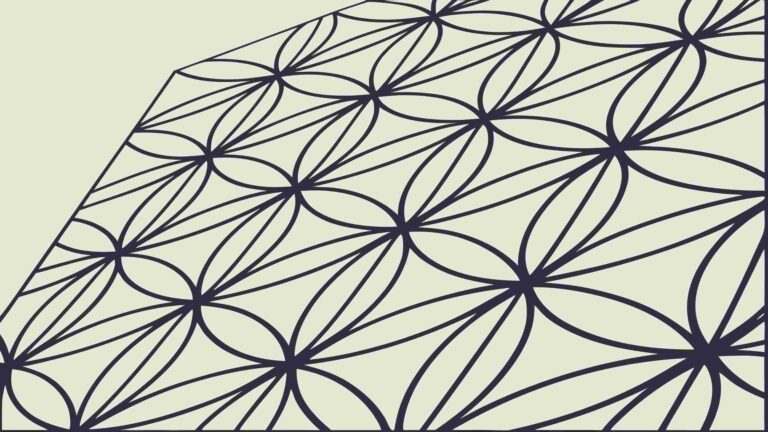 Abstract Spiraling Geometric Circle Line Art Pattern, vector design Generative AI