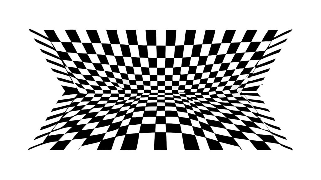 Abstract Checkered Grid Perspective Vector Floor, vector design Generative AI