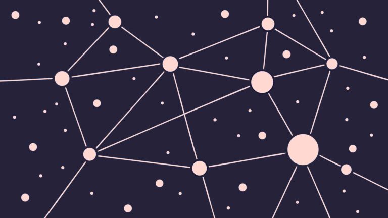 Dark Blue Cosmic Starfield Vector Background, vector design Generative AI