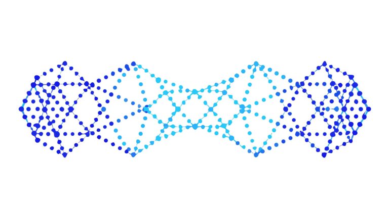 Abstract DNA Helix Molecular Structure Vector, vector design Generative AI
