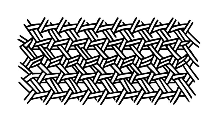 Seamless Geometric Interwoven Pattern Design, vector design Generative AI