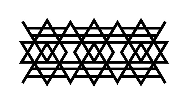 Bold Zigzag Geometric Pattern, Modern Abstract Vector Design, vector design Generative AI