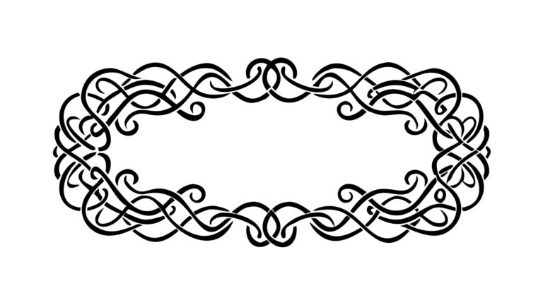Ornate Oval Decorative Frame, Elegant Classic Border Design, vector design Generative AI