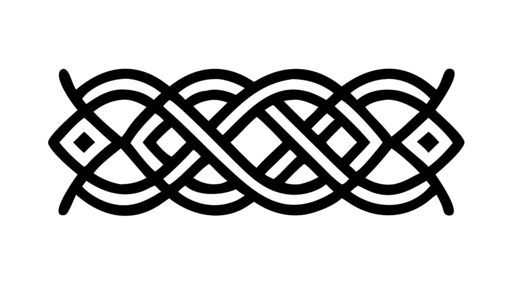 Intricate Celtic Knot Design Element, Symbolic Vector Ornament, vector design Generative AI