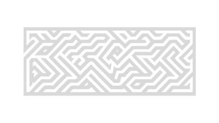 Abstract Rectangular Labyrinth Pattern, Modern Geometric Vector Art, vector design Generative AI