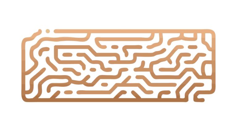 Rectangular Circuit Board Pattern, Modern Tech Vector Background, vector design Generative AI