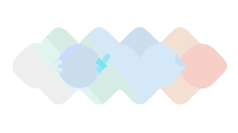 Soft Pastel Abstract Cloud Shapes, Dreamy Background Elements, vector design Generative AI