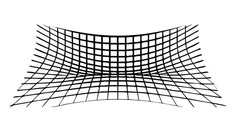 Abstract Mesh Grid Surface, Digital Technology Background, vector design Generative AI