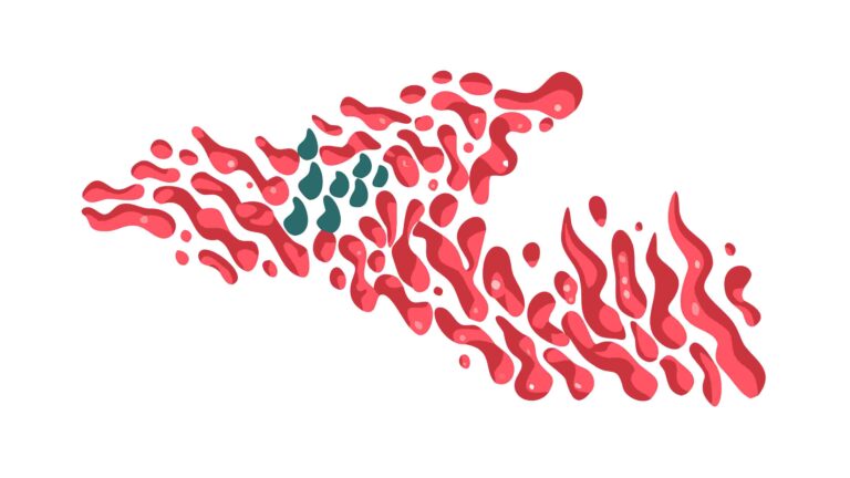 Abstract Dynamic Flames and Fire Elements, vector design Generative AI