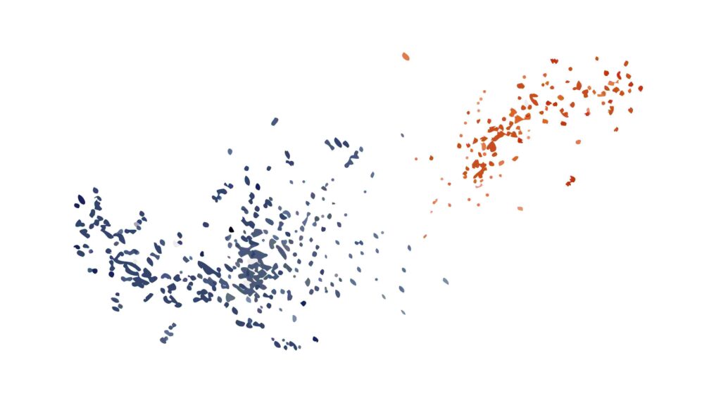 Subtle Abstract Scattered Particles Background, vector design Generative AI