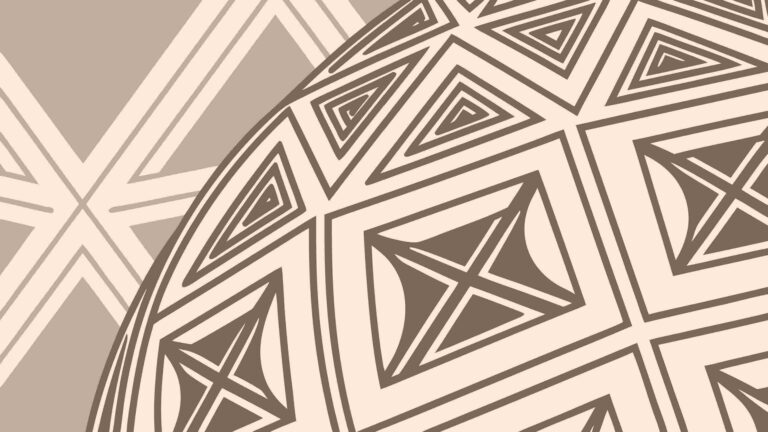 Intricate Geometric Abstract Mandala Pattern, vector design Generative AI