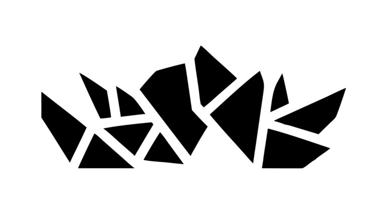 Fragmented Geometric Shards Abstract Vector, vector design Generative AI