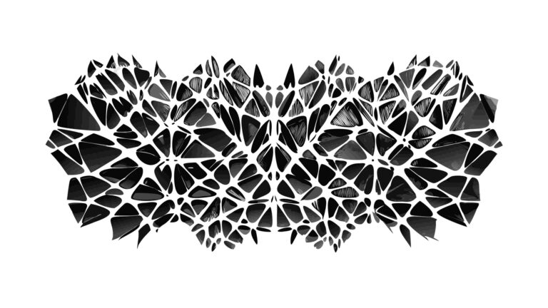 Organic Abstract Dotted Texture Pattern Vector, vector design Generative AI