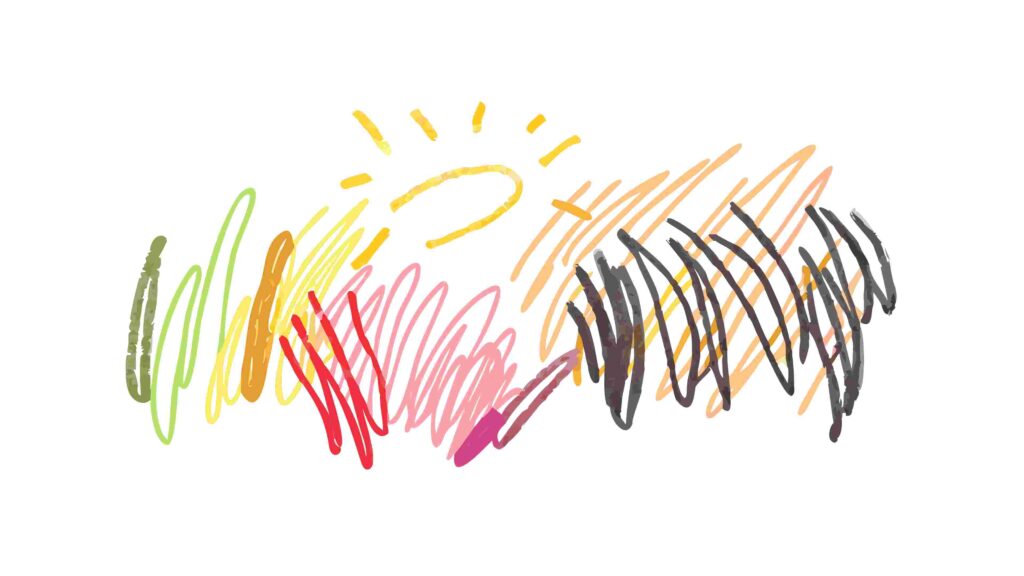 Abstract Hand Drawn Scribble Lines Texture Vector, vector design Generative AI