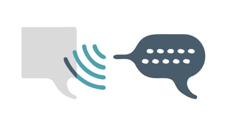 Speaking Voice Sound Wave Communication Vector, vector design Generative AI