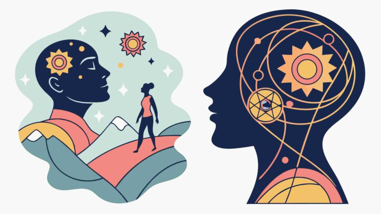 Cognitive Development & Mental Growth Vector Concept, vector design Generative AI