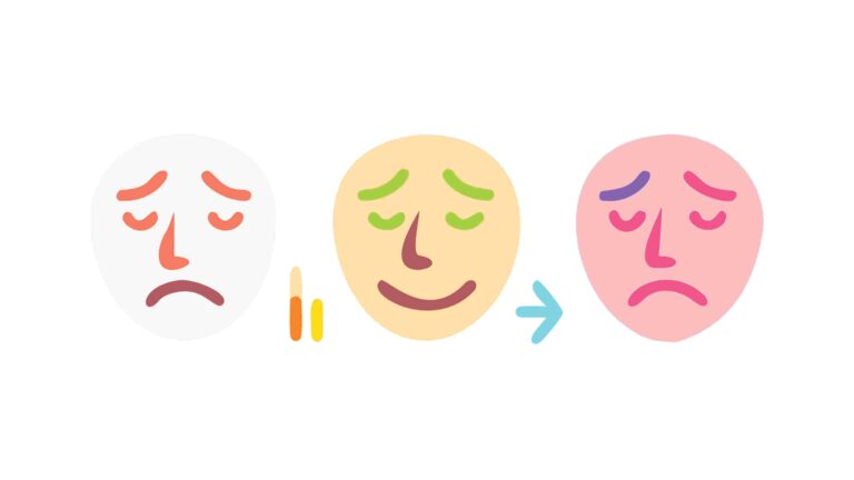 Emotional Spectrum Faces Happiness Sadness Anger, vector design Generative AI