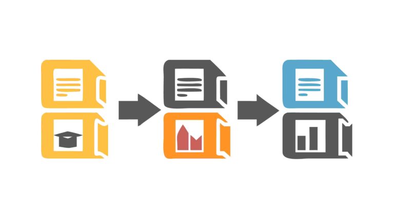 Document Workflow & Data Processing Vector, vector design Generative AI