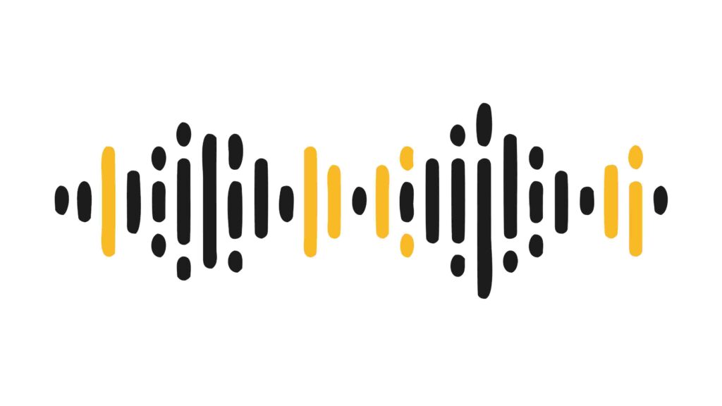 Abstract Sound Wave Pulse Pattern Vector, vector design Generative AI