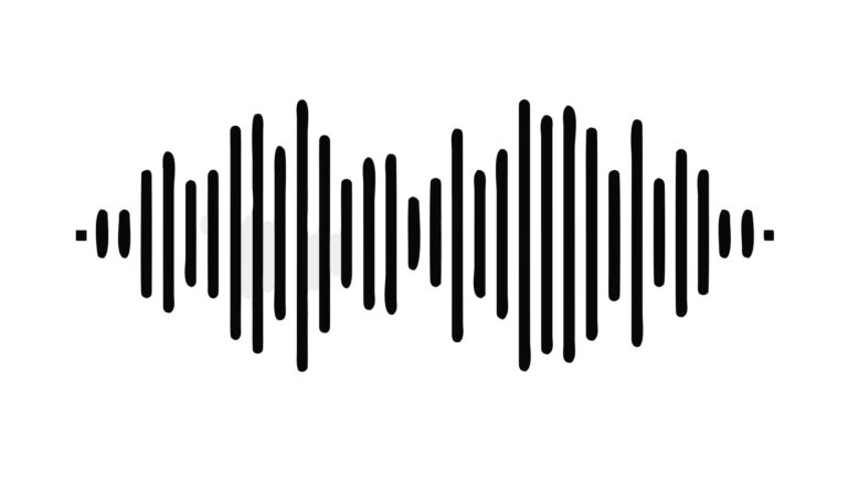 Minimalist Digital Sound Wave Equalizer Vector, vector design Generative AI